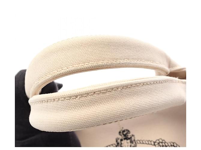 Borsa Tote Prada Canapa Nero Beige Bordò - vista 10