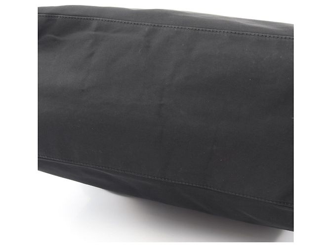 Sac cabas Prada avec logo Triangle Noir - vue 6