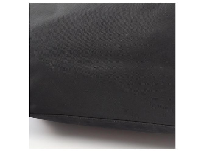 Sac cabas Prada avec logo Triangle Noir - vue 8