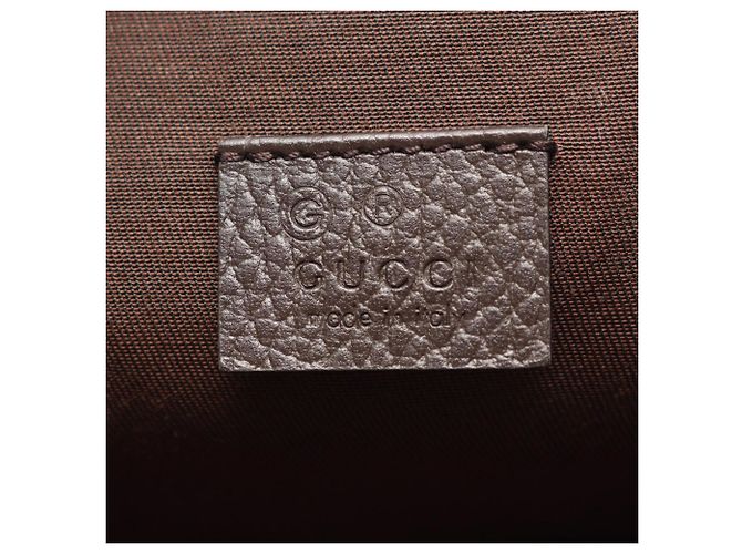 Zaino/Borsa Gucci GG Canvas Marrone Beige - vista 4