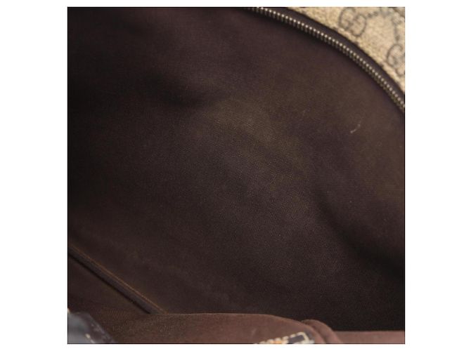 Borsa a tracolla Gucci GG Supreme Marrone Beige - vista 5