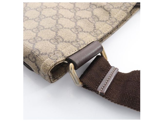 Borsa a tracolla Gucci GG Supreme Marrone Beige - vista 9