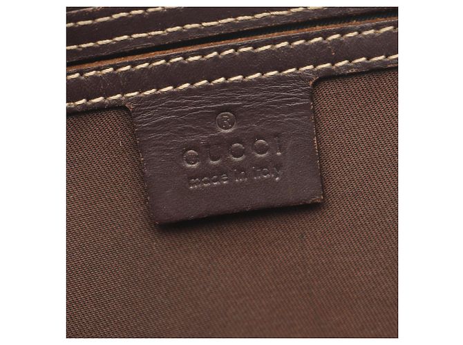 Borsa a Spalla Gucci GG Supreme Marrone Beige - vista 4