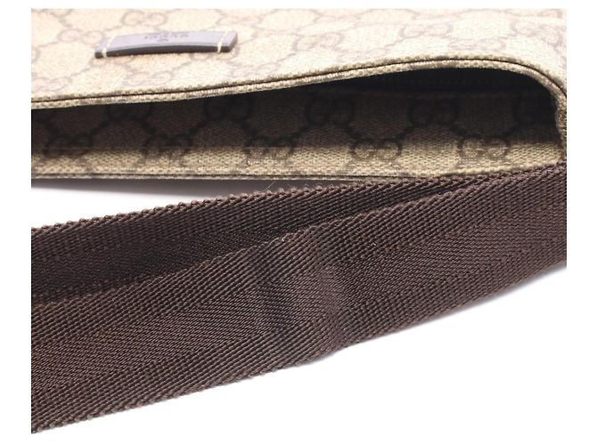 Borsa a tracolla Gucci GG Supreme Marrone Beige - vista 7