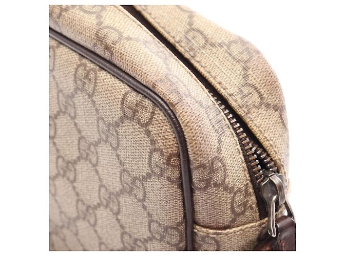 Gucci GG Plus Schultertasche Braun Beige - Ansicht 10