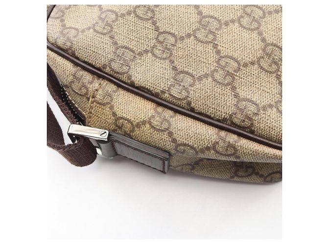 Borsa a Spalla Gucci GG Plus Marrone Beige - vista 9