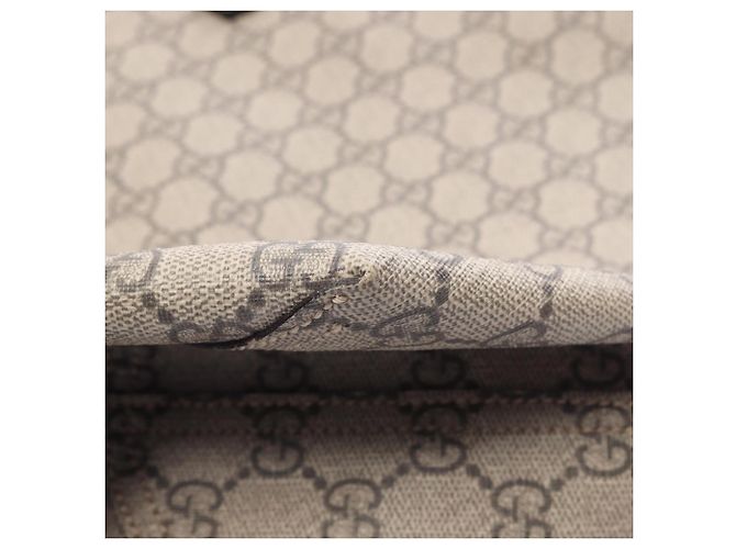 Gucci GG Supreme Medium Tote Bag Braun Beige - Ansicht 5