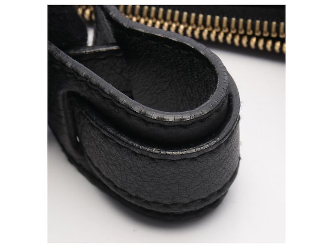 Borsa a tracolla Gucci Abbey in tela GG nera Nero - vista 7