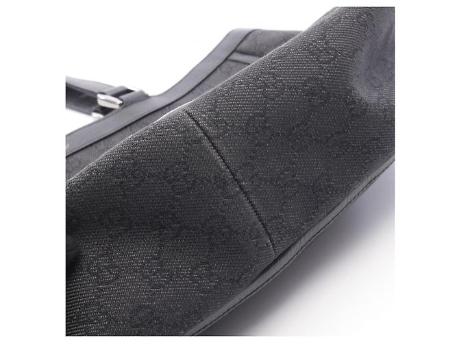 Borsa Tote Abbey GG Canvas Gucci Nero - vista 9