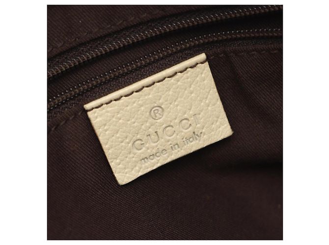 Borsa Tote Abbey GG Canvas di Gucci Beige Crudo - vista 4