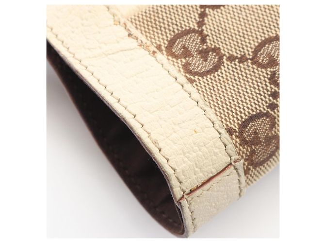 Borsa Tote Abbey GG Canvas di Gucci Beige Crudo - vista 5
