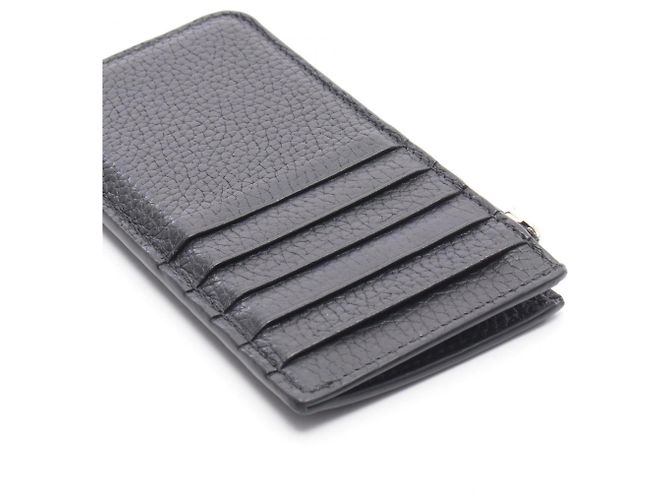 Monedero de cuero negro Gucci - vista 5
