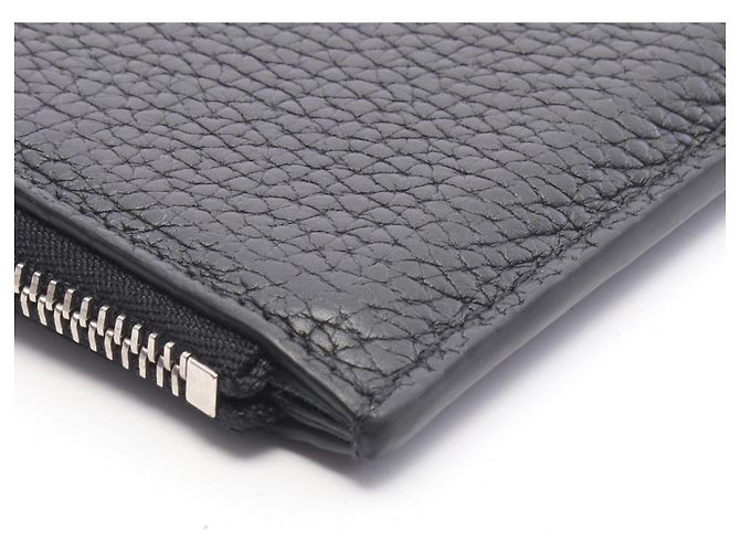 Monedero de cuero negro Gucci - vista 6