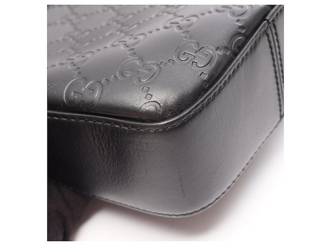 Valigetta 2-Way Gucci Guccissima Nero - vista 10