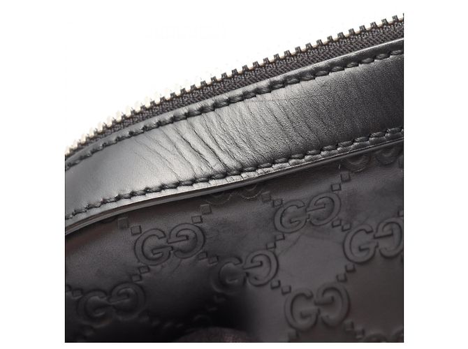 Valigetta 2-Way Gucci Guccissima Nero - vista 5