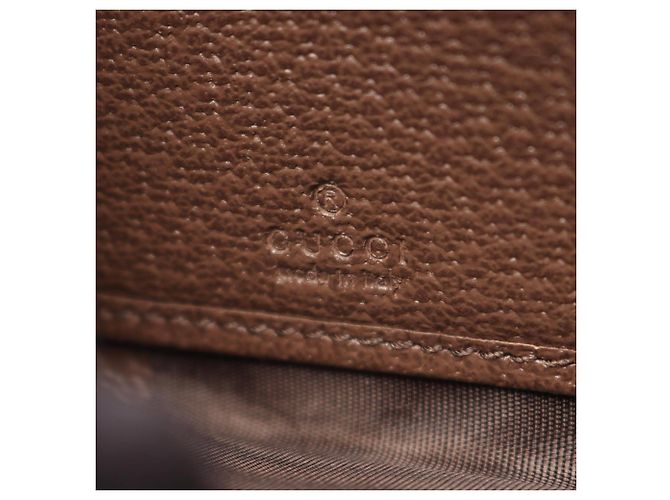 Cartera Continental Jumbo GG Gucci Castaño Beige - vista 4