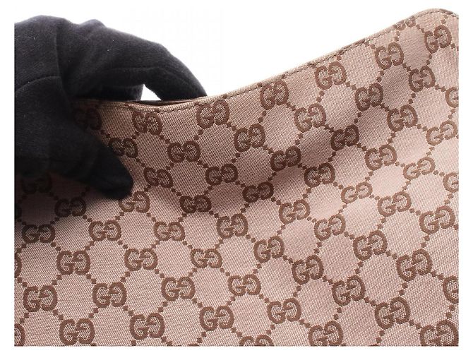 Borsa 2-Way Gucci Bamboo Marrone Rosa - vista 10