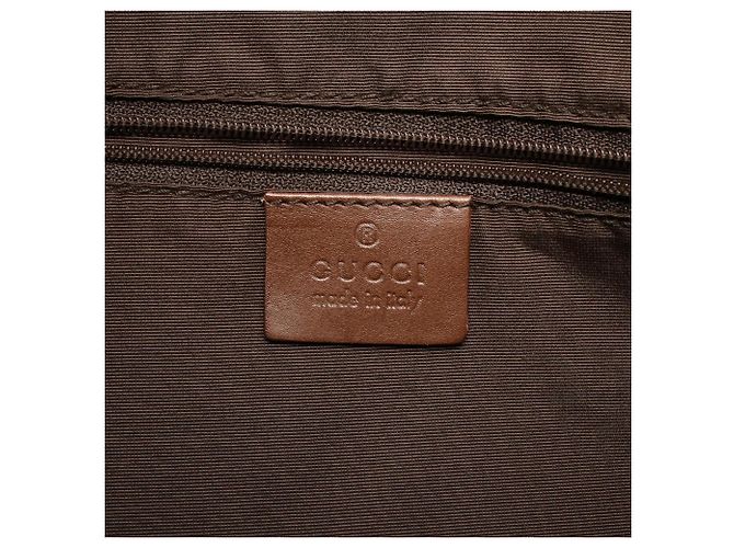 Borsa 2-Way Gucci Bamboo Marrone Rosa - vista 4
