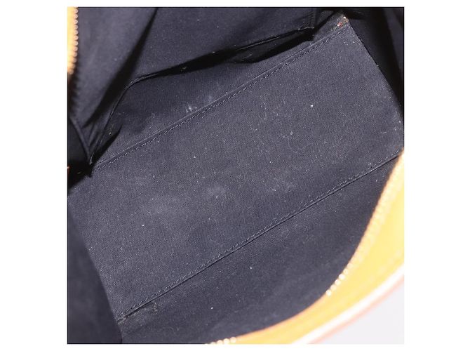 Céline Celine Luggage Smooth Leather Nano Giallo - vista 5