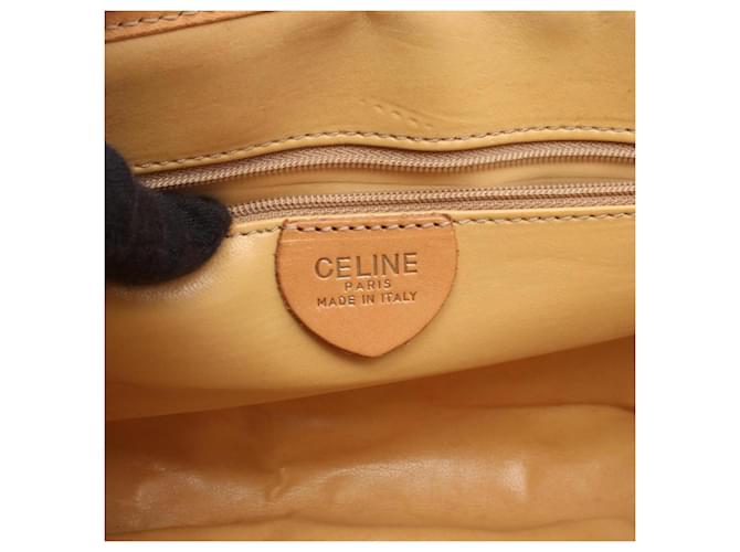 Céline Borsa a tracolla con patta Celine Macadam Marrone - vista 4