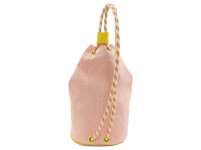 Hermès Hermes Epopée Duffle Bag Rucksack Rot - Ansicht 2