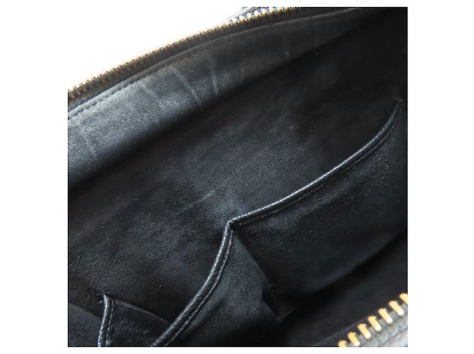 Céline Celine Luggage Micro Handbag Schwarz - Ansicht 8