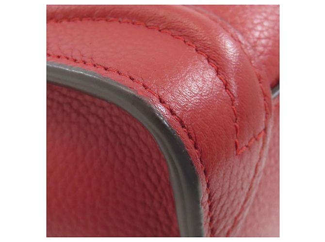Céline Borsa 2-Way Nano Luggage Celine Rosso - vista 16