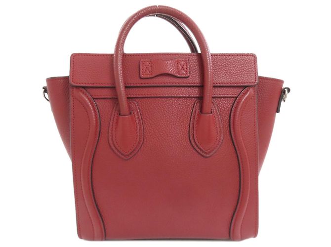 Céline Borsa 2-Way Nano Luggage Celine Rosso - vista 2