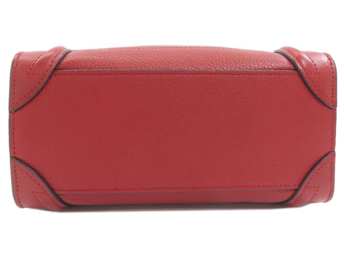 Céline Borsa 2-Way Nano Luggage Celine Rosso - vista 4