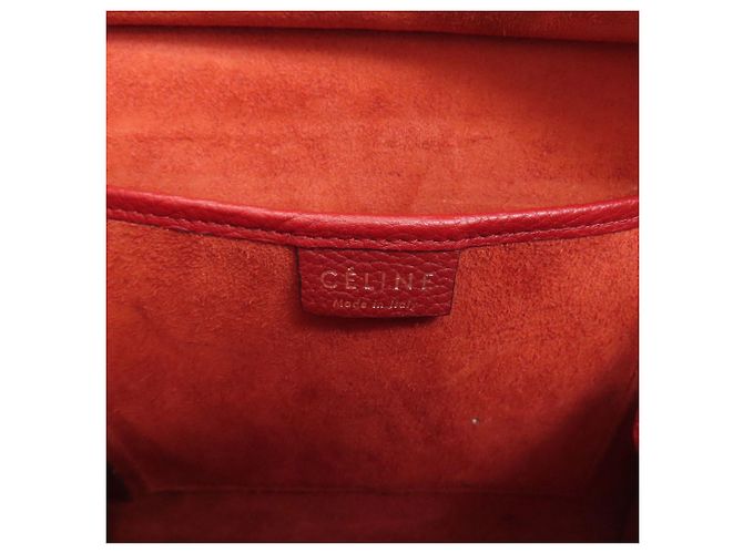 Céline Borsa 2-Way Nano Luggage Celine Rosso - vista 6