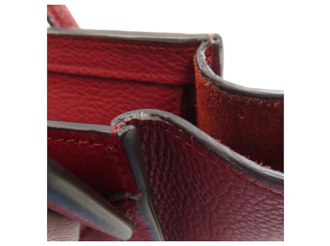 Céline Borsa 2-Way Nano Luggage Celine Rosso - vista 9