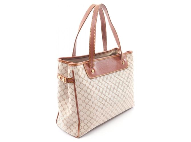 Céline Bolso Tote Celine Macadam Castaño Beige - vista 2