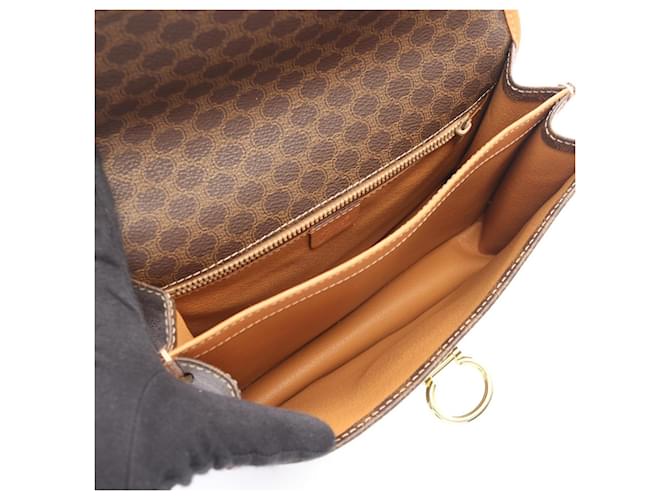 Céline Borsa a tracolla Celine Magadam Marrone - vista 3