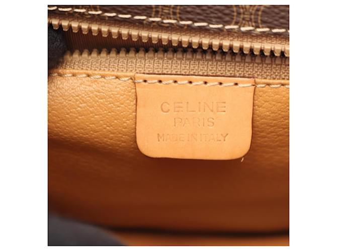Céline Borsa a tracolla Celine Magadam Marrone - vista 4