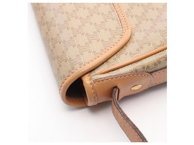 Céline Celine Macadam Schultertasche Braun Beige - Ansicht 10