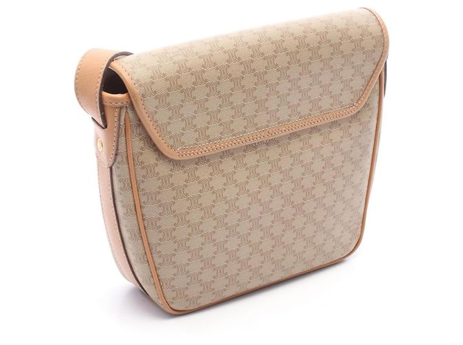 Céline Celine Macadam Schultertasche Braun Beige - Ansicht 2