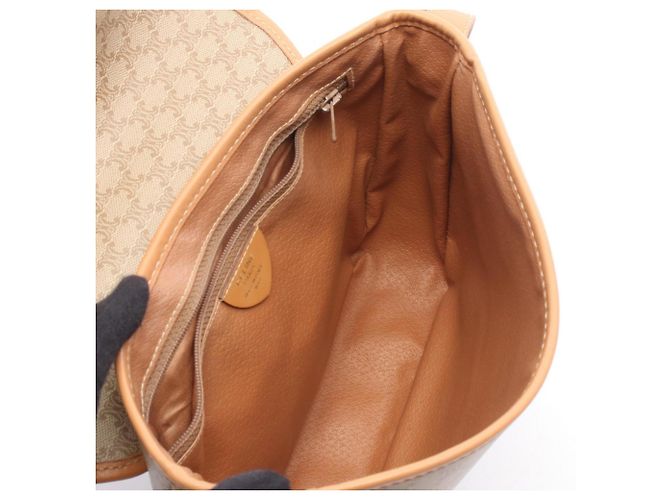 Céline Celine Macadam Schultertasche Braun Beige - Ansicht 3