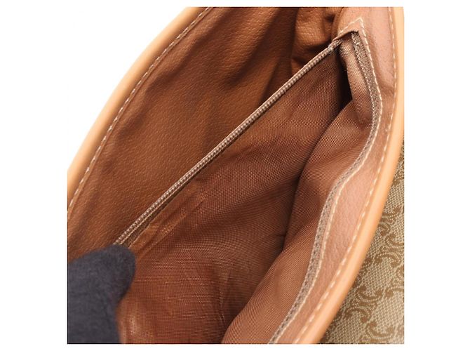 Céline Celine Macadam Schultertasche Braun Beige - Ansicht 5