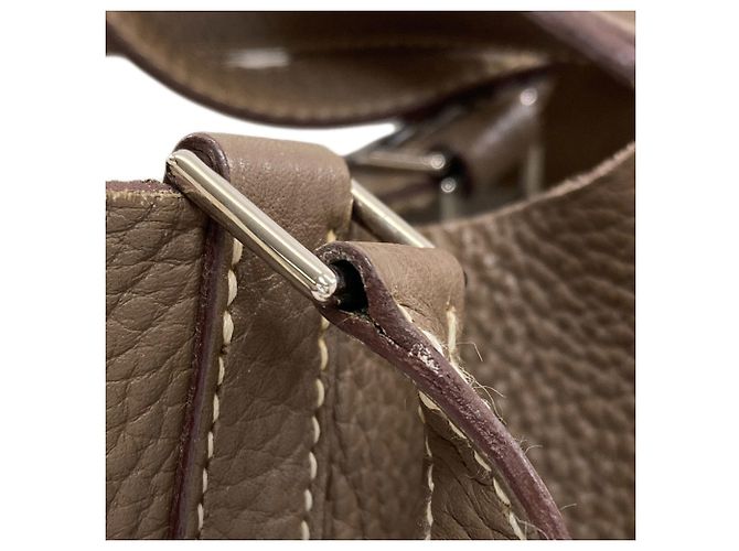 Hermès Hermes Picotin Lock MM Handtasche Taupe - Ansicht 14
