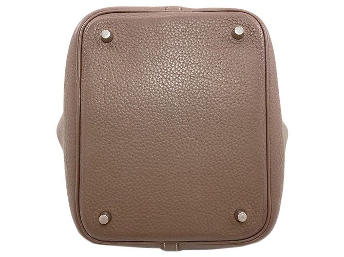 Hermès Hermes Picotin Lock MM Handtasche Taupe - Ansicht 4