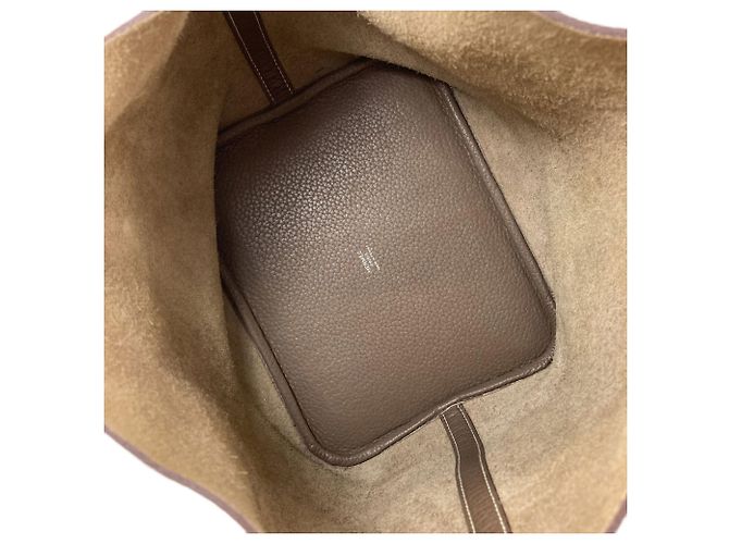 Hermès Hermes Picotin Lock MM Handtasche Taupe - Ansicht 5