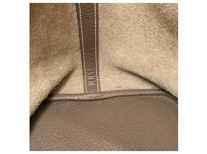 Hermès Hermes Picotin Lock MM Handtasche Taupe - Ansicht 9