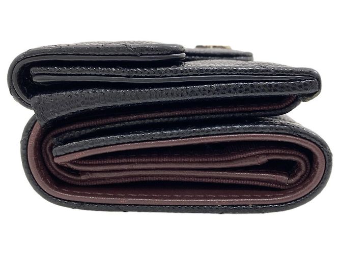 Cartera Tri-fold Matelassé Chanel Negro - vista 3