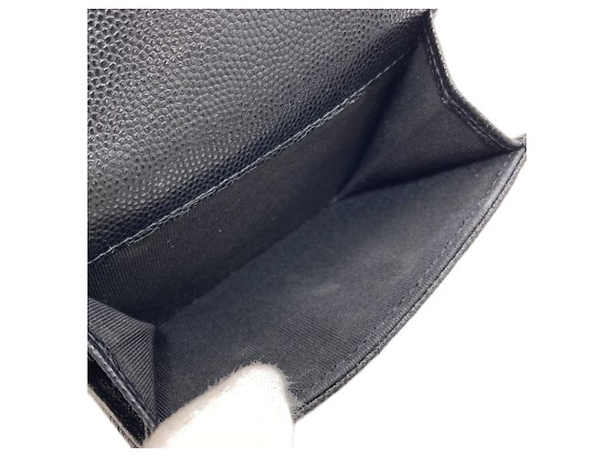 Cartera Tri-fold Matelassé Chanel Negro - vista 5