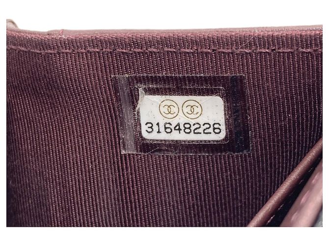 Cartera Tri-fold Matelassé Chanel Negro - vista 8