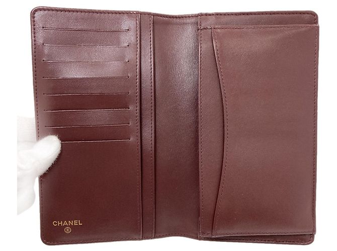 Chanel Matelassé Long Wallet Schwarz - Ansicht 4