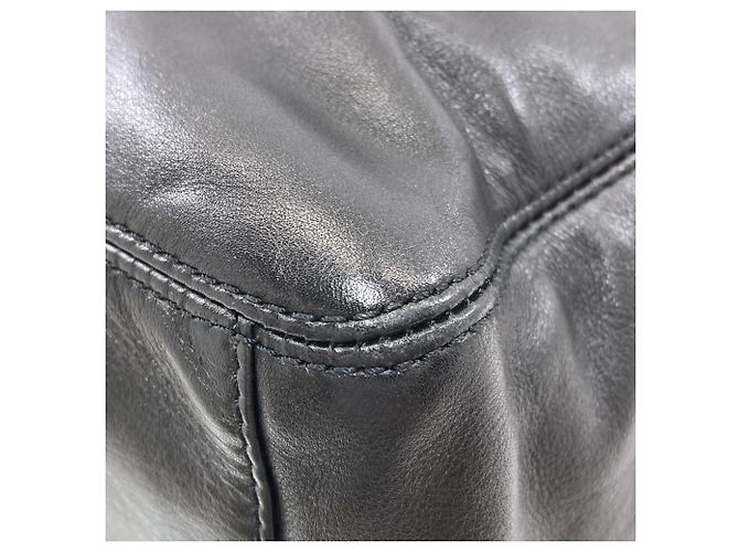 Borsa Tote Chanel Coco Mark Nero - vista 13