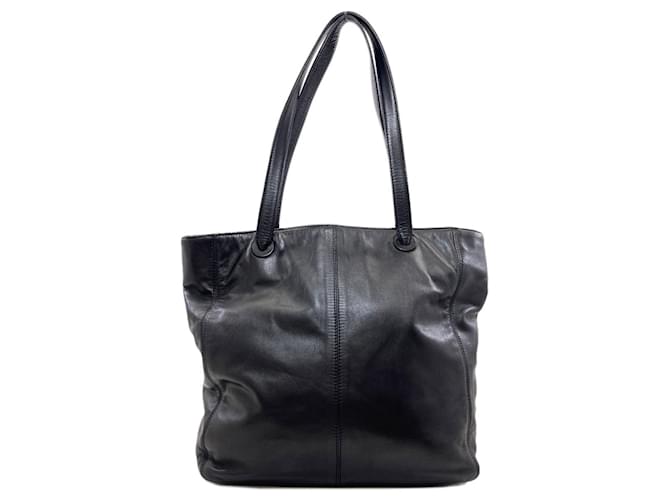 Borsa Tote Chanel Coco Mark Nero - vista 2