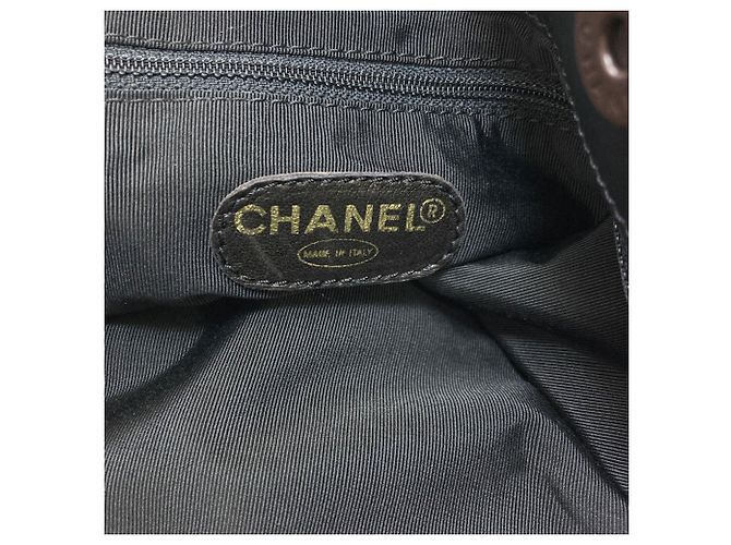 Borsa Tote Chanel Coco Mark Nero - vista 6