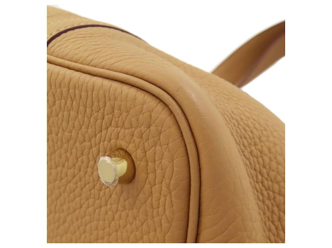 Hermès Borsa Hermes Picotin Lock MM Marrone - vista 14